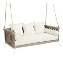 Online Designer Patio Sunday Porch Swing with Cushions