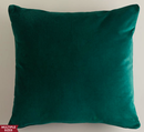 Online Designer Living Room Dark Green Velvet Throw Pillows
