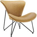 Online Designer Studio Tan Leather Chair