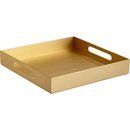 Online Designer Combined Living/Dining aluminum large gold tray