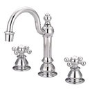 Online Designer Bathroom Vintage Classic Widespread Bathroom Faucet with Drain Assembly