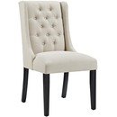 Online Designer Combined Living/Dining Upholstered Beige Dining Chair