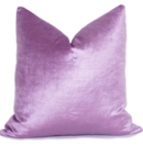 Online Designer Living Room Glisten Velvet Pillow Cover - Orchid Lavander