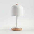 Online Designer Nursery White Modern Dome Touch Table Lamp