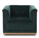 Online Designer Living Room Maxx Solid Wood Swivel Armchair