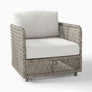Online Designer Patio Coastal Outdoor Petite Lounge Chair