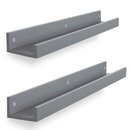 Online Designer Combined Living/Dining Renick 2 Piece Picture Ledge Wall Shelf (Set of 2)