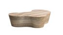 Online Designer Combined Living/Dining Slab Faux Travertine Coffee Table
