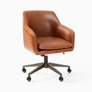 Online Designer Home/Small Office Helvetica Leather Swivel Office Chair
