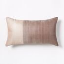 Online Designer Combined Living/Dining Sari Silk Pillow Cover - Rosette