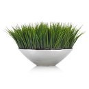 Online Designer Combined Living/Dining Faux Grass In Silver Pot