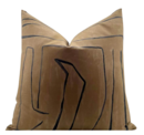 Online Designer Living Room Kelly Wearstler Graffito Pillow Cover in Java Brown/Black, Living Room Pillow, Decorative Pillow