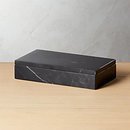Online Designer Bedroom  Large Black Marble Box