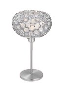 Online Designer Bedroom EGLO Rebell Aluminum and Crystal Foil One-Light Table Lamp
