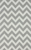Online Designer Home/Small Office nuLOOM Homestead Soft Gray Meredith Chevron Area Rug