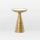 Online Designer Living Room Gilded Brass Side Table