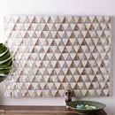 Online Designer Bedroom Capiz Wall Art – Triangle