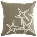 Online Designer Combined Living/Dining Embroidered Starfish PIllow