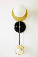 Online Designer Bathroom Double Wall Brass Sconce Lamp 