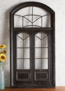 Online Designer Combined Living/Dining Black Arch Door Wall Decor