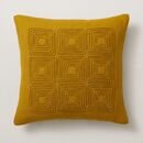 Online Designer Combined Living/Dining Corded Grid Pillow Cover
