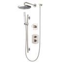 Online Designer Bathroom LaToscana Novello Combination 1-Spray Hand Shower and Shower Head Combo Kit in Brushed Nickel