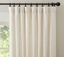 Online Designer Bedroom Emery Linen/Cotton Rod Pocket Blackout Curtain