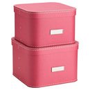 Online Designer Studio Pink Oskar Boxes - Set of 2