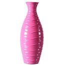 Online Designer Studio Decorative Wood Horizontal Wave Design Vase by AdecoTrading 