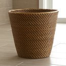Online Designer Bathroom Sedona Honey Tapered Waste Basket/Trash Can