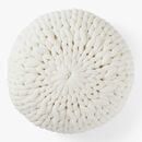 Online Designer Bedroom Round Chunky Knit Pillow