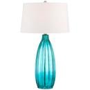 Online Designer Living Room Stella Blue Fluted Glass Table Lamp
