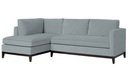 Online Designer Living Room Blake Down-Filled 2-Piece Chaise Sectional- Left Chaise