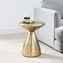 Online Designer Living Room Cosmo Side Table - Antique Brass