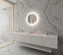 Online Designer Bathroom DIMMABLE BACKLIT LED MIRROR ROUND 24 X 24