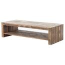 Online Designer Other Wynn Modern Rustic Lodge Chunky Reclaimed Wood Rectangle Rectangular Coffee Table