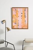 Online Designer Home/Small Office Pink Orange Wall Art
