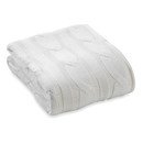 Online Designer Combined Living/Dining 100% Cotton Cable Knit Throw Blanket