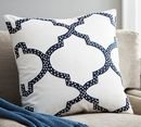 Online Designer Living Room Dearsley Embroidered Pillow Cover
