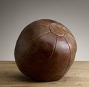 Online Designer Combined Living/Dining Vintage Leather Training Ball