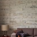 Online Designer Living Room Stikwood Adhesive Wood Paneling (20'sq. Set)