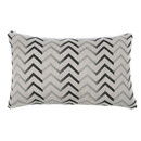Online Designer Combined Living/Dining Zig Zag Cotton Lumbar Pillow by Jiti