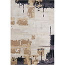 Online Designer Combined Living/Dining Blason Beige Area Rug by Chandra
