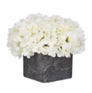 Online Designer Combined Living/Dining Artificial Fresh Hydrangea in Cube Pot 