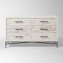 Online Designer Bedroom Wood Tiled 6-Drawer Dresser