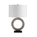 Online Designer Studio Crest Table Lamp with White Shade
