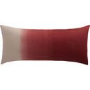 Online Designer Studio ombre marsala pillow with down-alternative insert