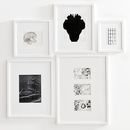 Online Designer Living Room Gallery Frames - White