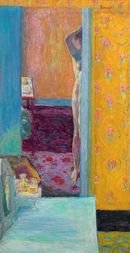 Online Designer Home/Small Office Nude In An Interior, Art Painting by Pierre Bonnard