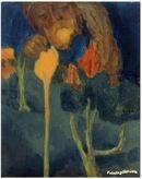 Online Designer Home/Small Office The Great Gardener, Art Painting by Emil Nolde